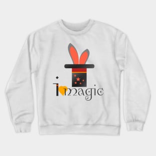 i love magic Crewneck Sweatshirt